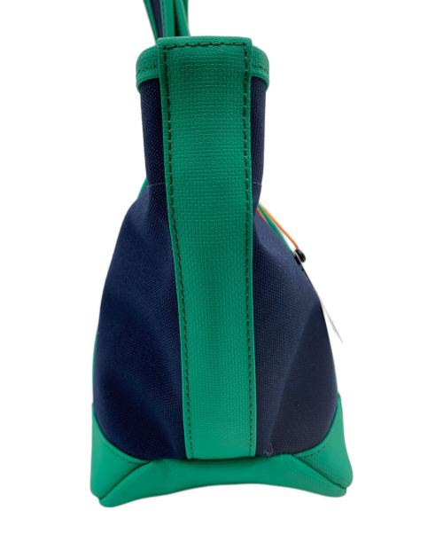 PORTER（ポーター）PORTER (ポーター) トートバッグS ネイビー×グリーンの古着・服飾アイテム