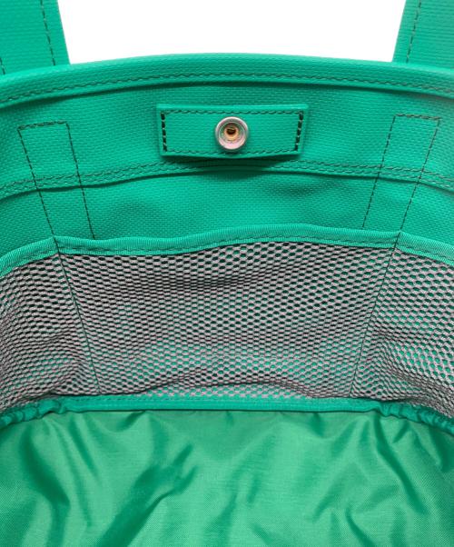 PORTER（ポーター）PORTER (ポーター) トートバッグS ネイビー×グリーンの古着・服飾アイテム