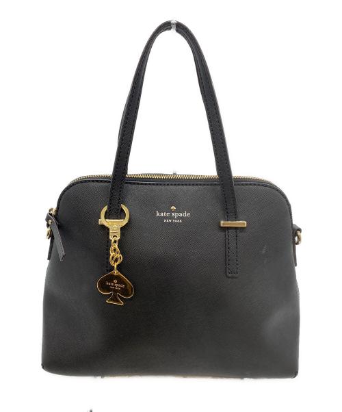 Kate Spade（ケイトスペード）Kate Spade (ケイトスペード) 2WAYショルダーバッグ ブラックの古着・服飾アイテム