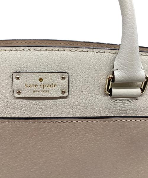 Kate Spade（ケイトスペード）Kate Spade (ケイトスペード) 2WAYショルダーバッグ アイボリーの古着・服飾アイテム