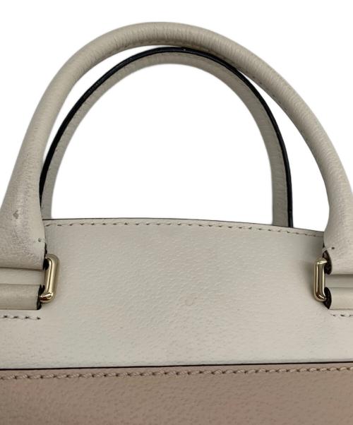 Kate Spade（ケイトスペード）Kate Spade (ケイトスペード) 2WAYショルダーバッグ アイボリーの古着・服飾アイテム