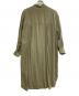 1er Arrondissement (プルミエ アロンディスモン) リネン混シャツワンピース カーキ サイズ:36：5000円