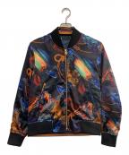 PAUL SMITHポールスミス）の古着「総柄ブルゾン」｜ブラック