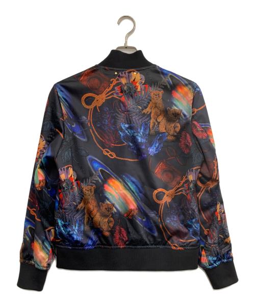 PAUL SMITH（ポールスミス）PAUL SMITH (ポールスミス) 総柄ブルゾン ブラック サイズ:Sの古着・服飾アイテム