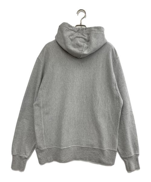 Champion REVERSE WEAVE（チャンピオン リバース ウィーブ）Champion REVERSE WEAVE (チャンピオン リバース ウィーブ) プルオーバーパーカー グレー サイズ:2XLの古着・服飾アイテム