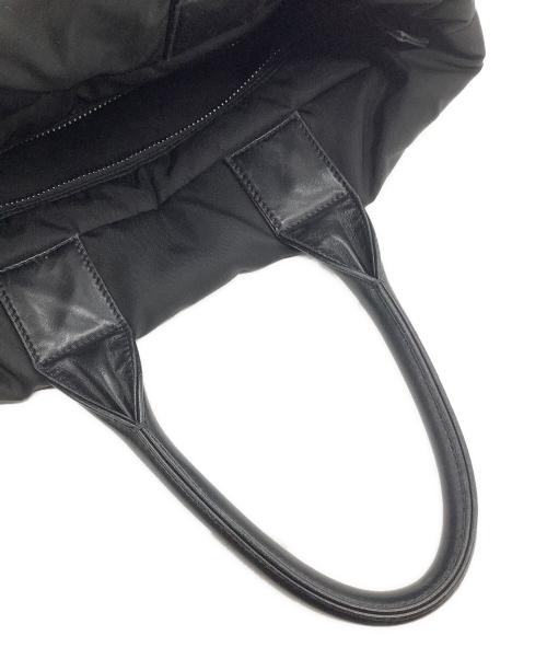 PRADA（プラダ）PRADA (プラダ) ナイロンバッグ ネイビー×ブラックの古着・服飾アイテム