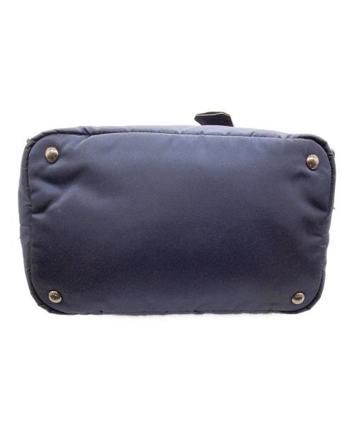 PRADA（プラダ）PRADA (プラダ) ナイロンバッグ ネイビー×ブラックの古着・服飾アイテム