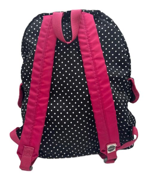 PORTER（ポーター）PORTER (ポーター) Gallery 1950 (ギャラリー1950) リュック ブラック×ピンクの古着・服飾アイテム