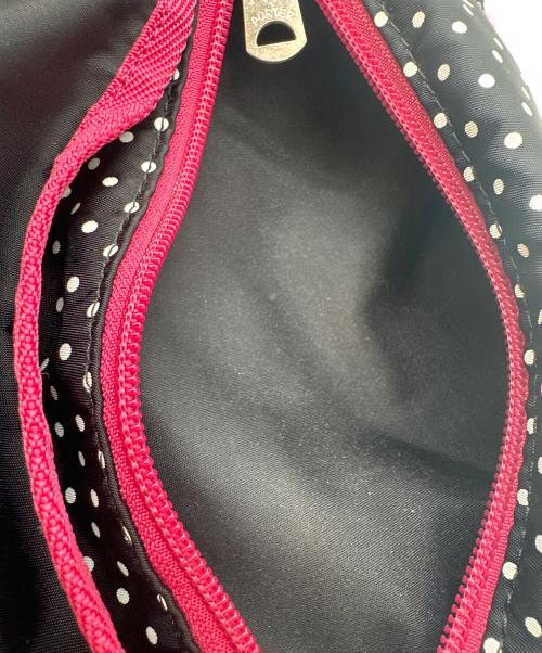 PORTER（ポーター）PORTER (ポーター) Gallery 1950 (ギャラリー1950) リュック ブラック×ピンクの古着・服飾アイテム