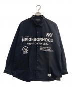 NEIGHBORHOODネイバーフッド）の古着「長袖シャツ」｜ブラック