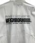 中古・古着 NEIGHBORHOOD (ネイバーフッド) 半袖シャツ ホワイト×ブラック サイズ:XL：15000円