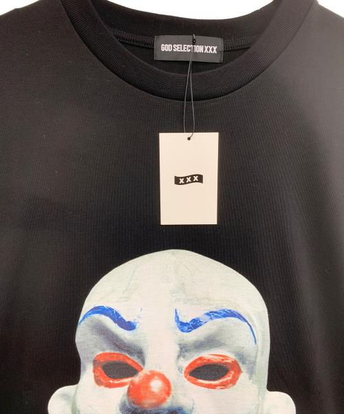 GOD SELECTION XXX（ゴッドセレクショントリプルエックス）GOD SELECTION XXX (ゴッドセレクショントリプルエックス) 半袖カットソー ブラック サイズ:XXLの古着・服飾アイテム