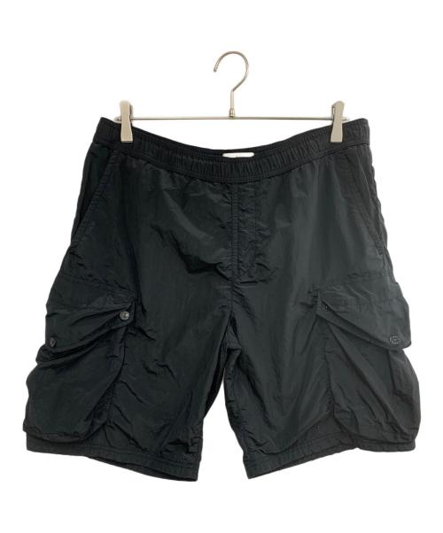 STONE ISLAND（ストーンアイランド）STONE ISLAND (ストーンアイランド) ナイロンハーフパンツ ブラック サイズ:Lの古着・服飾アイテム