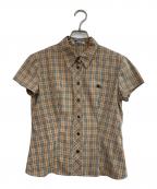 Burberry'sバーバリー）の古着「半袖シャツ」｜ブラウン