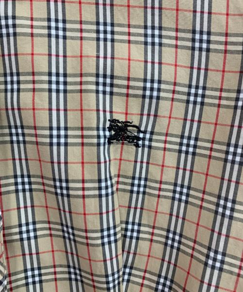 Burberry's（バーバリー）Burberry's (バーバリーズ) 半袖シャツ ブラウン サイズ:SIZE38の古着・服飾アイテム
