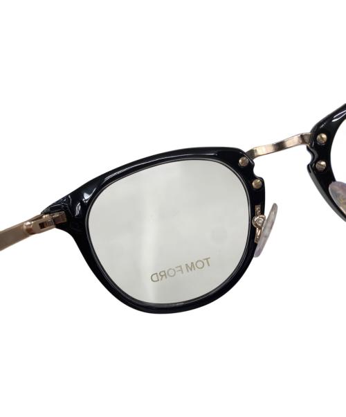 TOM FORD（トムフォード）TOM FORD (トムフォード) サングラス ブラック×ゴールドの古着・服飾アイテム