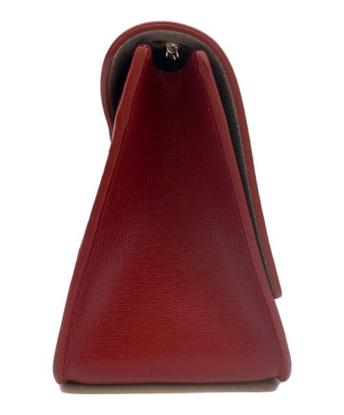 FURLA（フルラ）FURLA (フルラ) チェーンショルダーバッグ レッドの古着・服飾アイテム