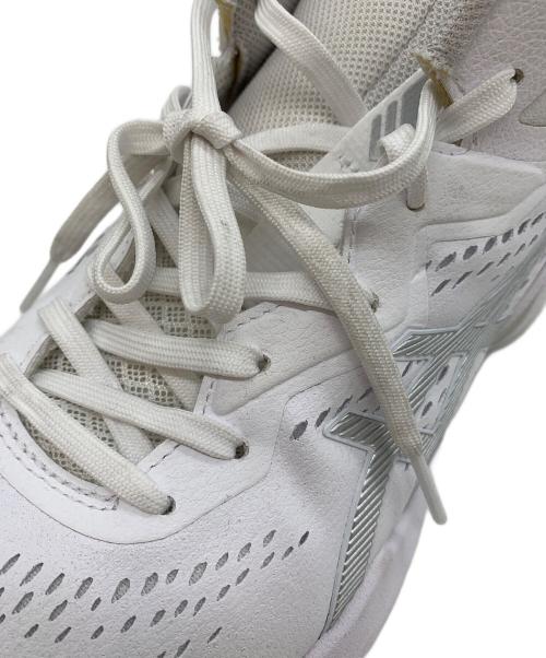 asics（アシックス）asics (アシックス) バスケットボールシューズ ホワイト サイズ:25の古着・服飾アイテム