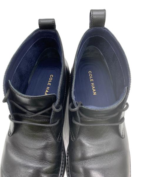 COLE HAAN（コールハーン）COLE HAAN (コールハーン) チャッカーブーツ ブラック サイズ:7Mの古着・服飾アイテム