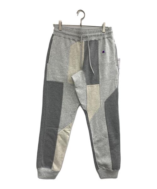 Champion（チャンピオン）Champion (チャンピオン) ANREALAGE (アンリアレイジ) スウェットパンツ グレー サイズ:Mの古着・服飾アイテム