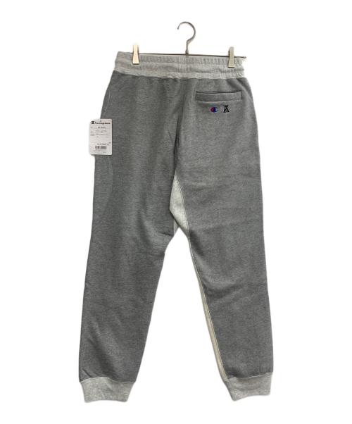 Champion（チャンピオン）Champion (チャンピオン) ANREALAGE (アンリアレイジ) スウェットパンツ グレー サイズ:Mの古着・服飾アイテム