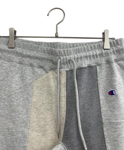 Champion（チャンピオン）Champion (チャンピオン) ANREALAGE (アンリアレイジ) スウェットパンツ グレー サイズ:Mの古着・服飾アイテム