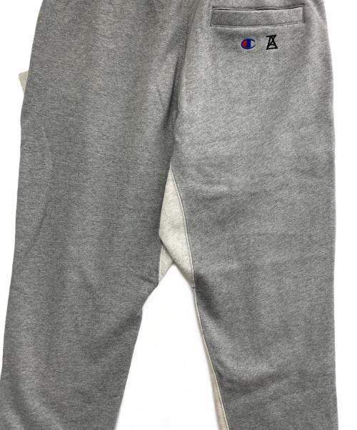 Champion（チャンピオン）Champion (チャンピオン) ANREALAGE (アンリアレイジ) スウェットパンツ グレー サイズ:Mの古着・服飾アイテム