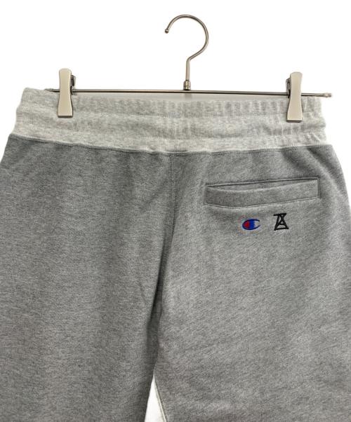 Champion（チャンピオン）Champion (チャンピオン) ANREALAGE (アンリアレイジ) スウェットパンツ グレー サイズ:Mの古着・服飾アイテム
