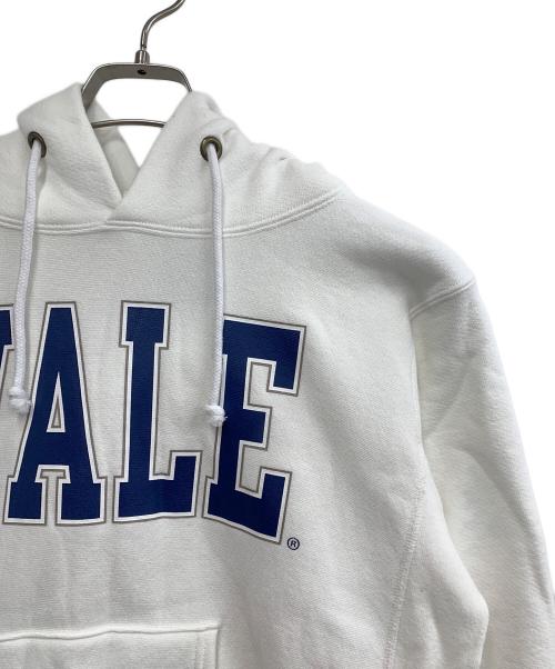 Champion REVERSE WEAVE（チャンピオン リバース ウィーブ）Champion REVERSE WEAVE (チャンピオン リバース ウィーブ) YALE (イェール) プルオーバーパーカー ホワイト サイズ:Mの古着・服飾アイテム