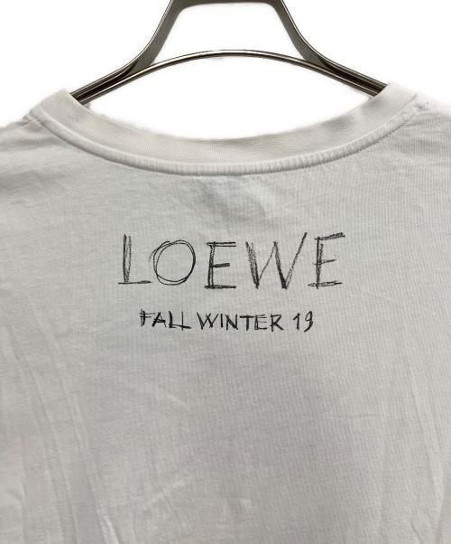 LOEWE（ロエベ）LOEWE (ロエベ) 半袖Tシャツ ホワイト サイズ:Lの古着・服飾アイテム
