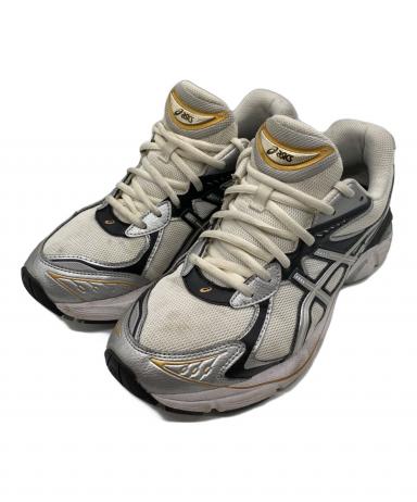 中古・古着通販】asics (アシックス) スニーカー ホワイト×シルバー