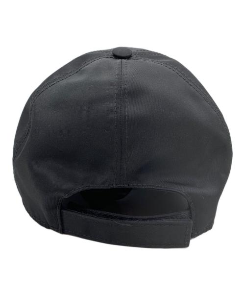 PRADA（プラダ）PRADA (プラダ) ナイロンキャップ ブラック サイズ:58の古着・服飾アイテム