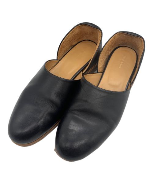 HENDER SCHEME（エンダースキーマ）HENDER SCHEME (エンダースキーマ) レザーシューズ ブラック サイズ:4の古着・服飾アイテム