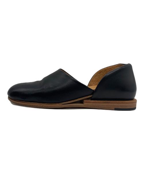 HENDER SCHEME（エンダースキーマ）HENDER SCHEME (エンダースキーマ) レザーシューズ ブラック サイズ:4の古着・服飾アイテム