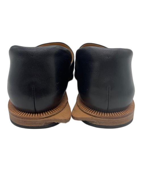 HENDER SCHEME（エンダースキーマ）HENDER SCHEME (エンダースキーマ) レザーシューズ ブラック サイズ:4の古着・服飾アイテム