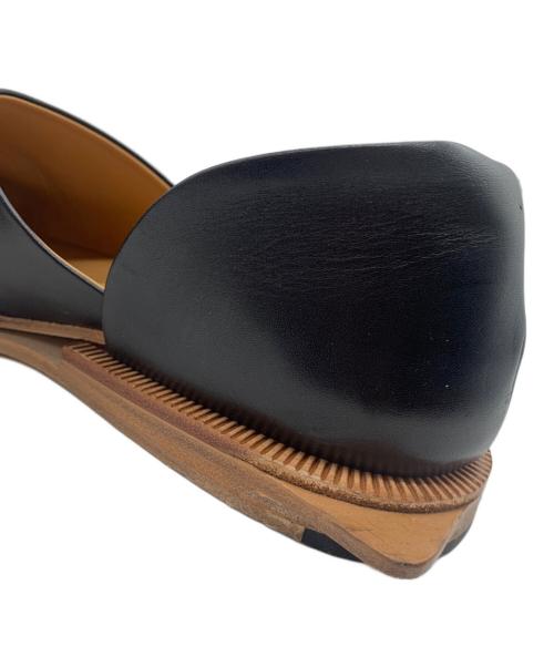 HENDER SCHEME（エンダースキーマ）HENDER SCHEME (エンダースキーマ) レザーシューズ ブラック サイズ:4の古着・服飾アイテム