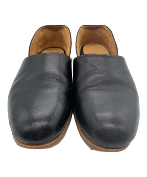 HENDER SCHEME（エンダースキーマ）HENDER SCHEME (エンダースキーマ) レザーシューズ ブラック サイズ:4の古着・服飾アイテム