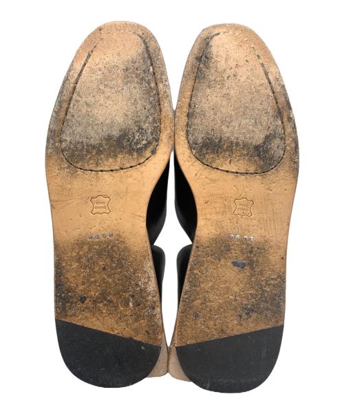 HENDER SCHEME（エンダースキーマ）HENDER SCHEME (エンダースキーマ) レザーシューズ ブラック サイズ:4の古着・服飾アイテム