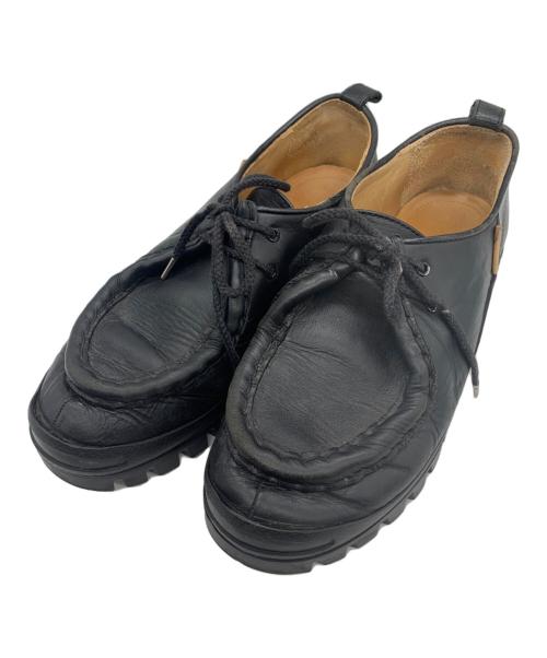 HENDER SCHEME（エンダースキーマ）HENDER SCHEME (エンダースキーマ) レザーシューズ ブラック サイズ:6の古着・服飾アイテム
