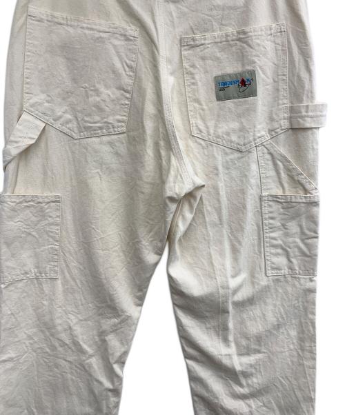 TRADESMAN（トレイズマン）TRADESMAN (トレイズマン) ペインターパンツ ホワイト サイズ:W34L30の古着・服飾アイテム