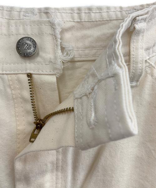 TRADESMAN（トレイズマン）TRADESMAN (トレイズマン) ペインターパンツ ホワイト サイズ:W34L30の古着・服飾アイテム