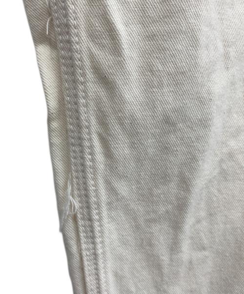 TRADESMAN（トレイズマン）TRADESMAN (トレイズマン) ペインターパンツ ホワイト サイズ:W34L30の古着・服飾アイテム