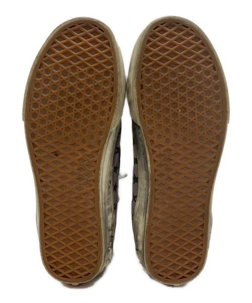 VANS（バンズ）VANS (バンズ) BIANCA CHANDON (ビアンカシャンドン) ハイカットスニーカー ライトブラウン×ブラック サイズ:28.5の古着・服飾アイテム