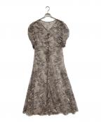 Snidelスナイデル）の古着「半袖ワンピース」｜ブラウン