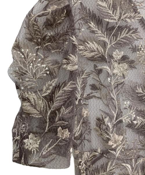 Snidel（スナイデル）Snidel (スナイデル) 半袖ワンピース ブラウン サイズ:1の古着・服飾アイテム