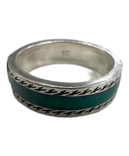 GUCCI（グッチ）GUCCI (グッチ) シルバーリング ターコイズ サイズ:23号の古着・服飾アイテム