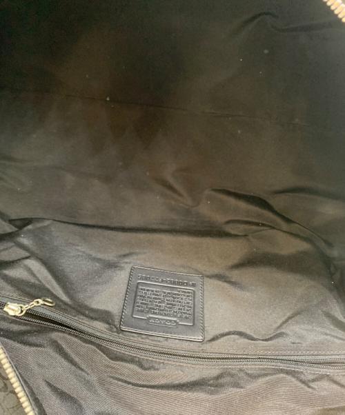 COACH（コーチ）COACH (コーチ) 2wayボストンバッグ ブラックの古着・服飾アイテム