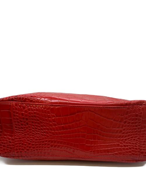 LONGCHAMP（ロンシャン）LONGCHAMP (ロンシャン) ハンドバッグ レッドの古着・服飾アイテム