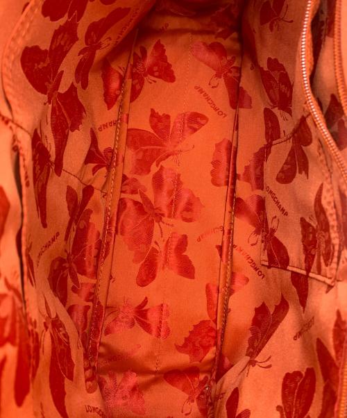 LONGCHAMP（ロンシャン）LONGCHAMP (ロンシャン) ハンドバッグ レッドの古着・服飾アイテム