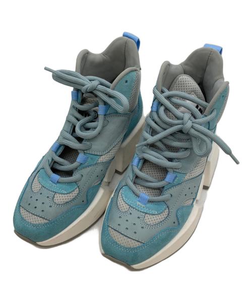 MM6 Maison Margiela（エムエムシックスメゾンマルジェラ）MM6 Maison Margiela (エムエムシックスメゾンマルジェラ) スニーカー スカイブルー サイズ:37の古着・服飾アイテム